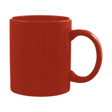 Керамична чаша, 320 ml CM-001-ЧЕРВЕН